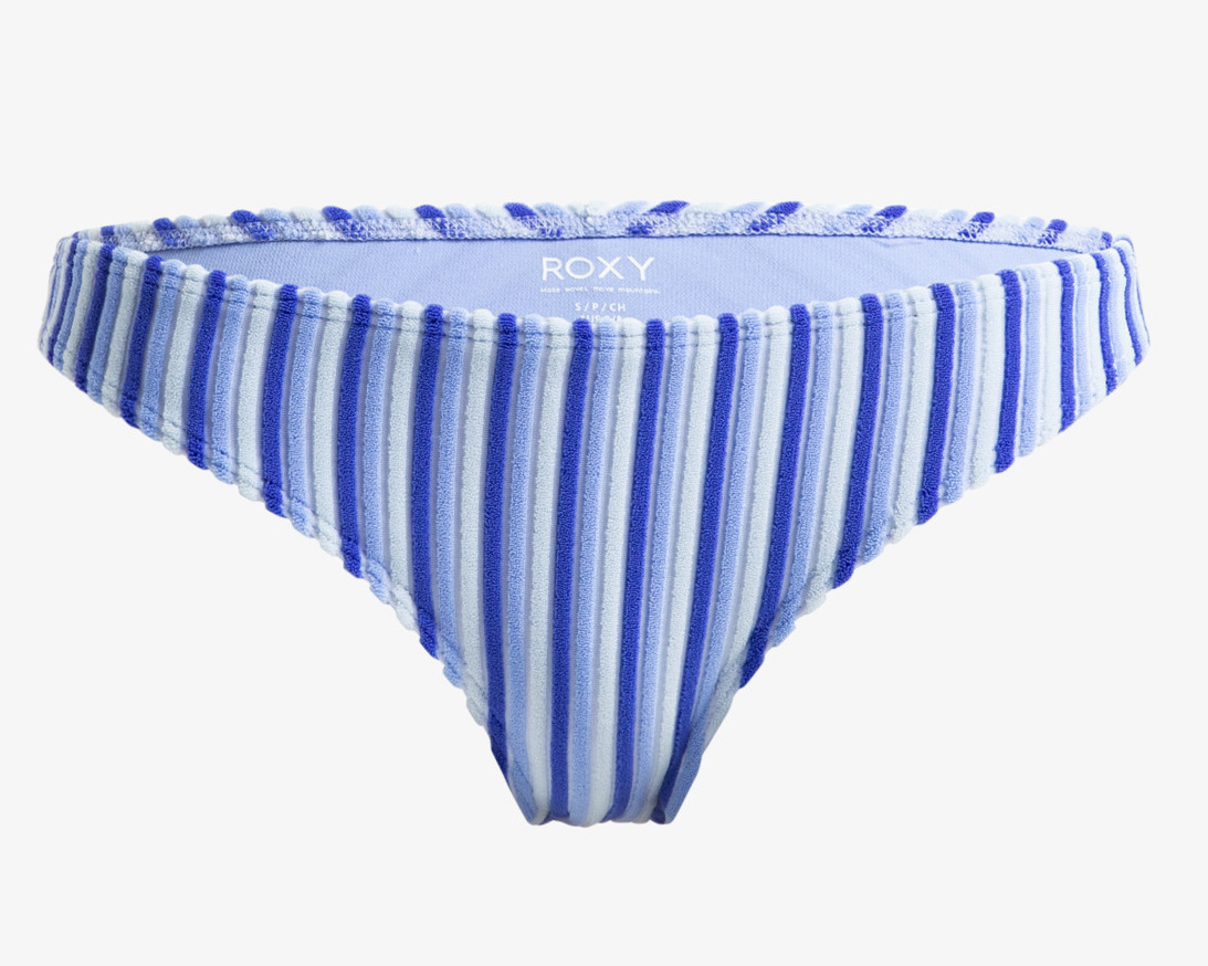 Roxy Party Wave - Klassische Bikinihosen für Damen Chevron Blau