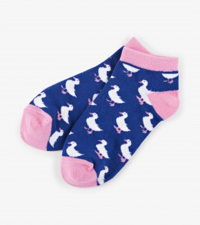 Little Blue House Sneaker Socken - Flock of Ducks - SALE