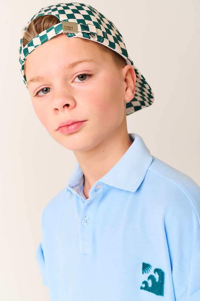 Tumble N Dry Loix Pique Kurzarm Polo Shirt in Hellblau Tumble N Dry Loix Pique Kurzarm Polo Shirt in Hellblau