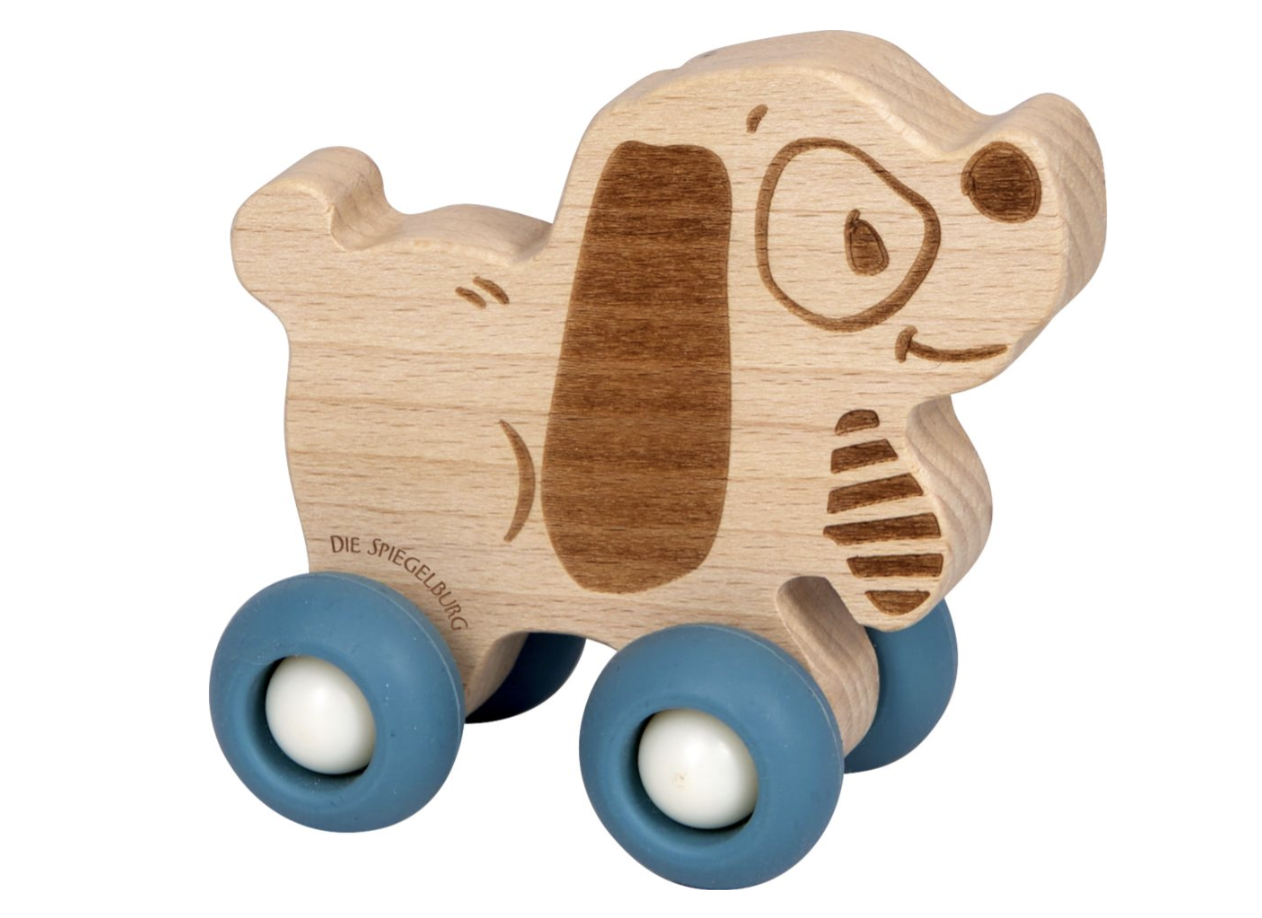 Joelle Tourlonias Liebling Holz Spielzeug - Holz Schiebetier - Hund Joelle Tourlonias Liebling Holz Spielzeug - Holz Schiebetier - Hund