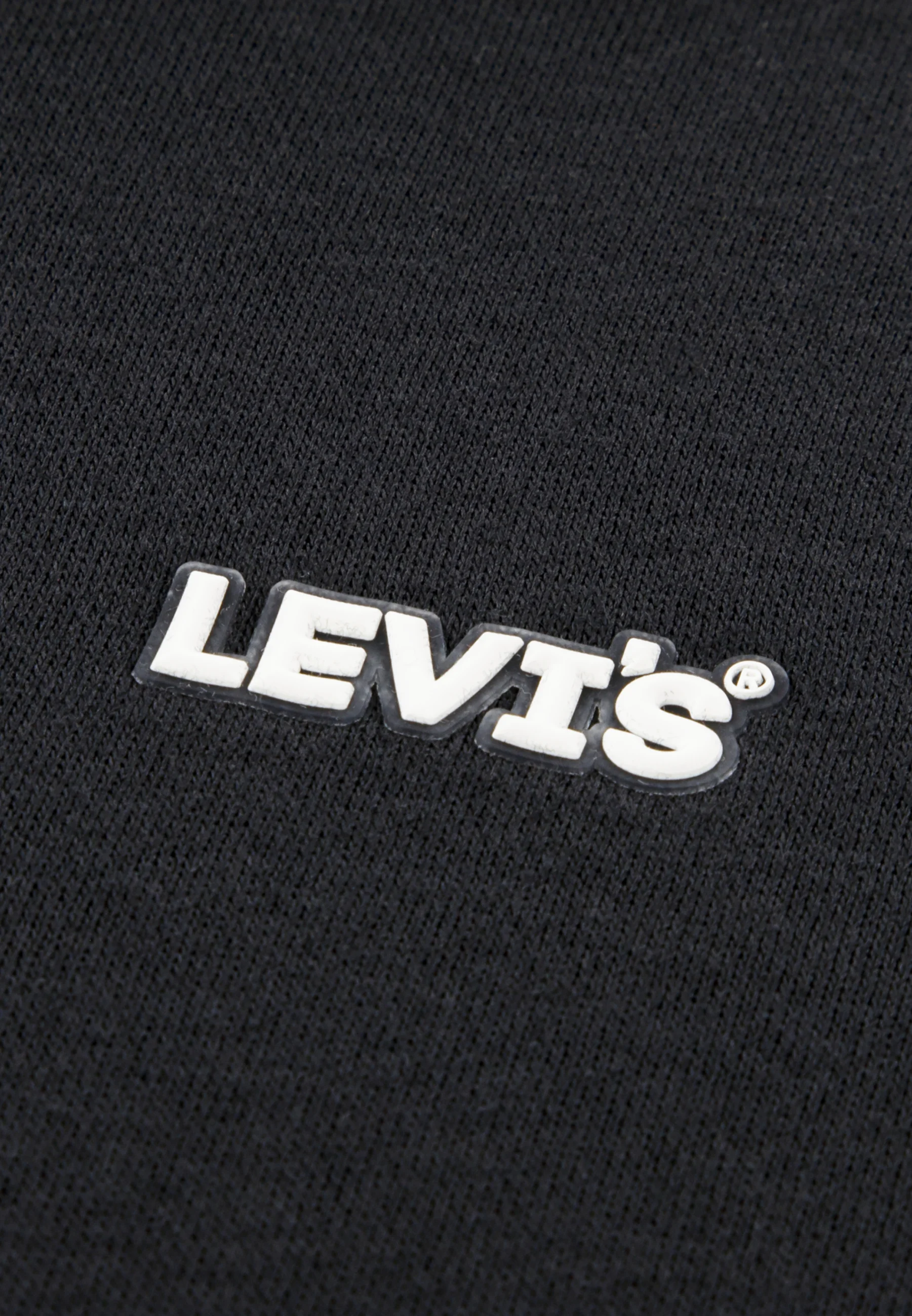Levis Zip Hoodie Sweatshirt Jacke mit Reißverschluss - Schwarz Levis Zip Hoodie Sweatshirt Jacke mit Reißverschluss - Schwarz