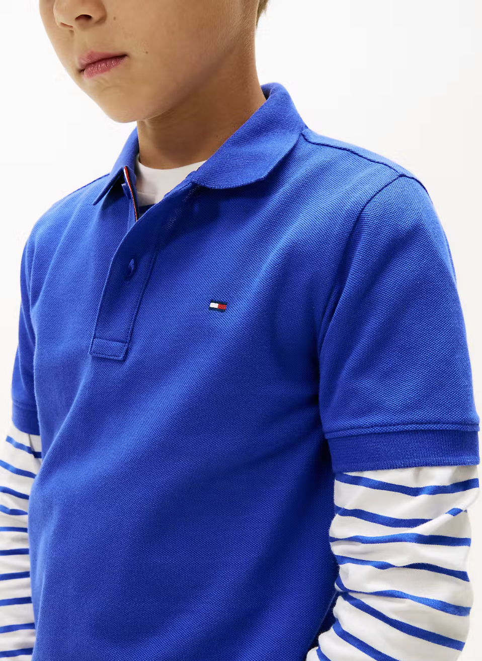 Tommy Hilfiger Polo T-Shirt in Majesty blue/Royal Blau Tommy Hilfiger Polo T-Shirt in Majesty blue/Royal Blau