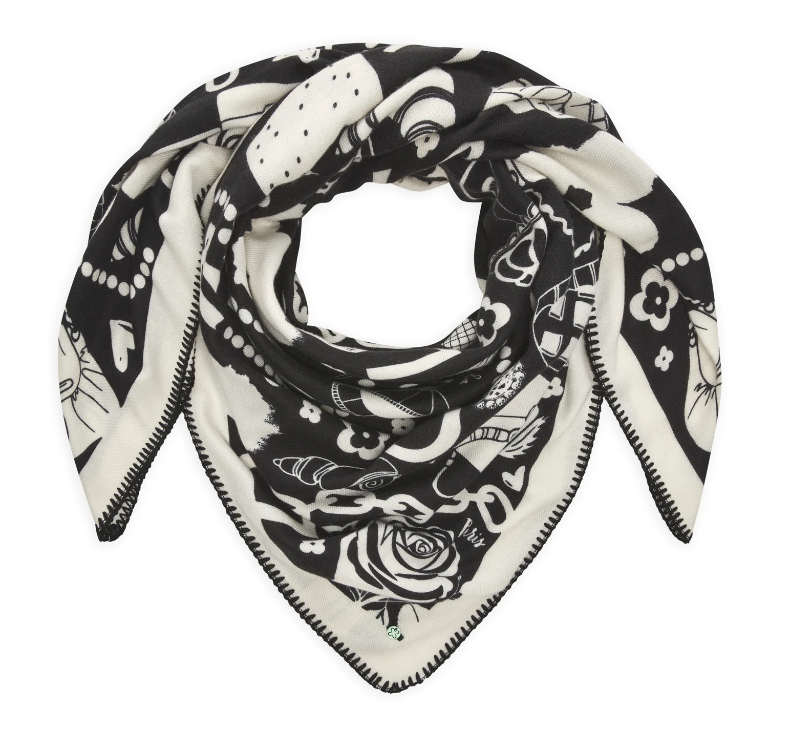 Codello Weiches Warmes Tuch mit Paris Motiv