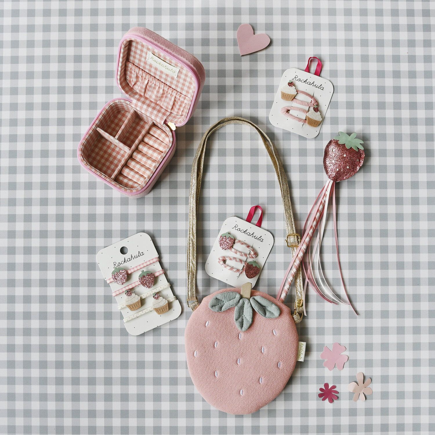 Rockahula Sweet Strawberry Umhängetasche - Erdbeere 