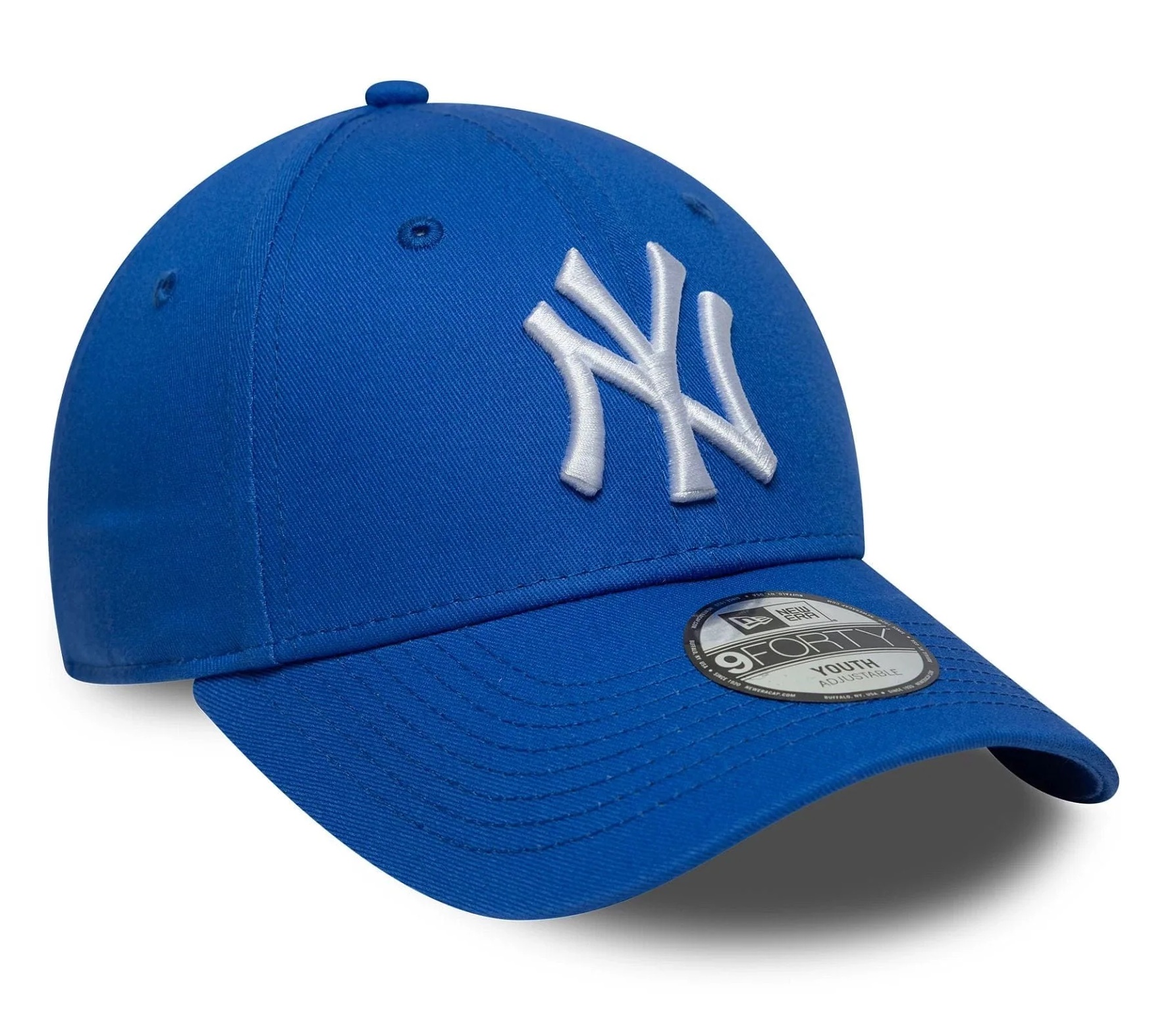 New Era Kids New York Yankees Youth MLB League Essential Blue 9FORTY Cap Royalblau