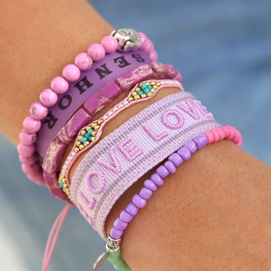 Love Ibiza Armband miyuki Ibiza rosa