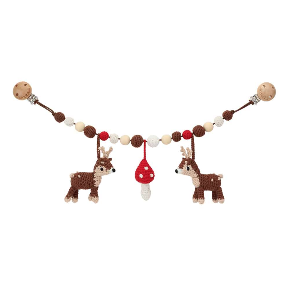 Sindibaba Häkel Wagenkette Rehe