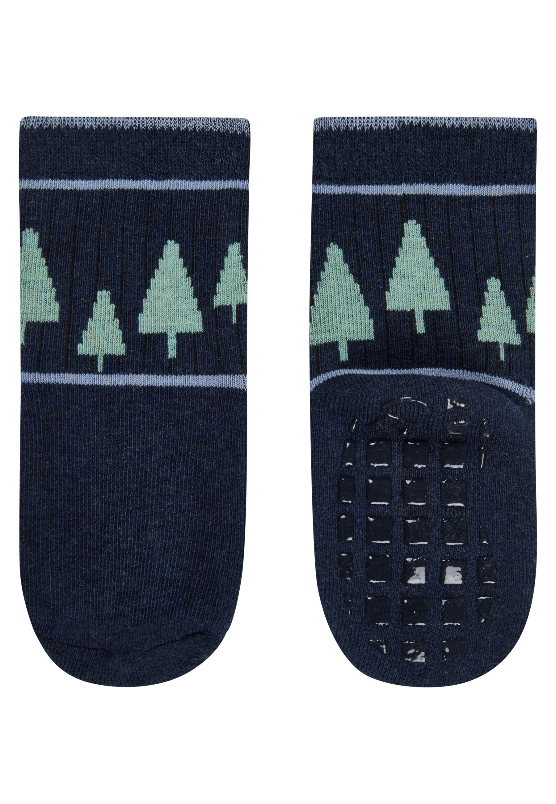 Sterntaler ABS-Socken Stoppersocken Doppelpack Waldtiere & Bäume in Blau Sterntaler ABS-Socken Stoppersocken Doppelpack Waldtiere & Bäume in Blau
