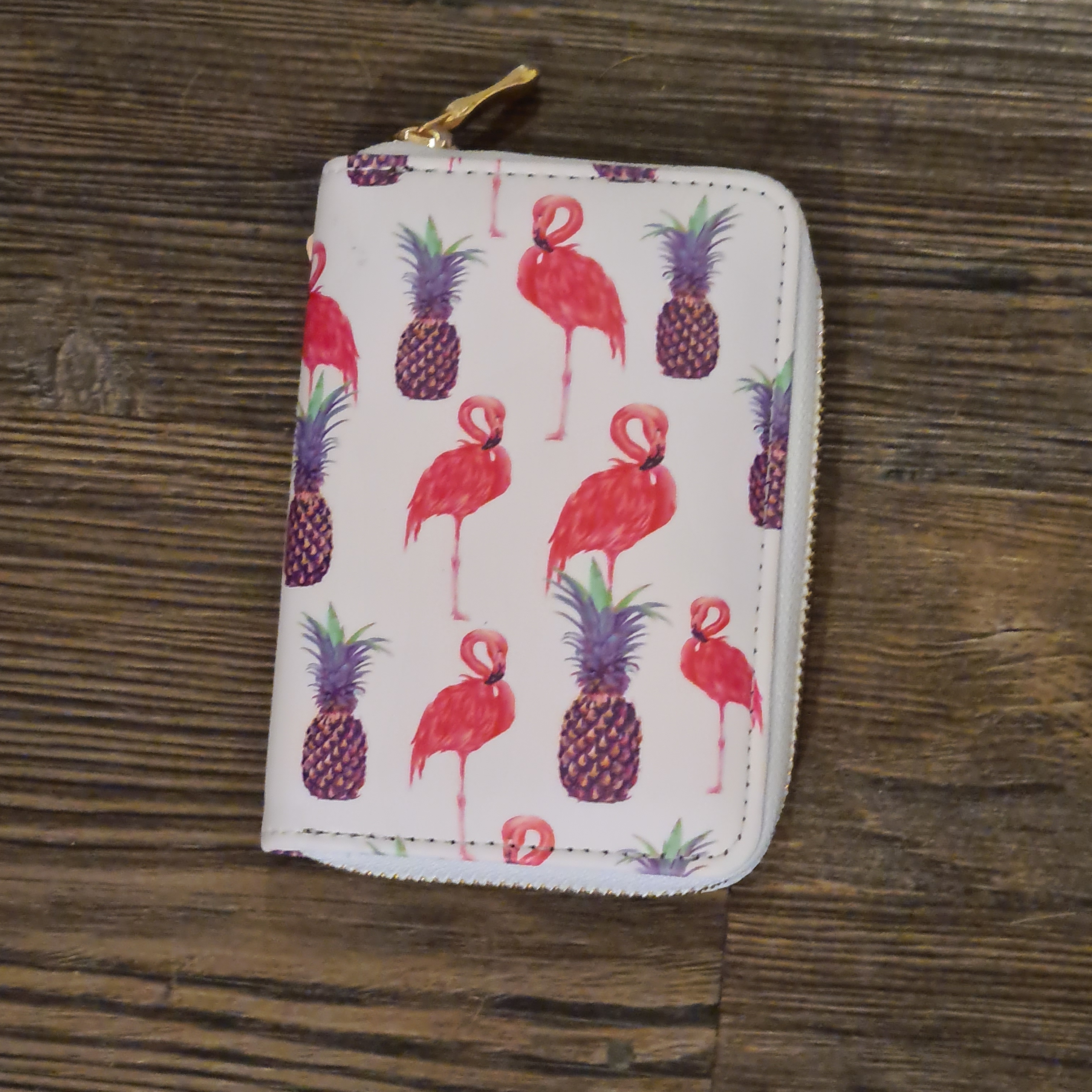 KisMe Geldbörse - Ananas & Flamingos