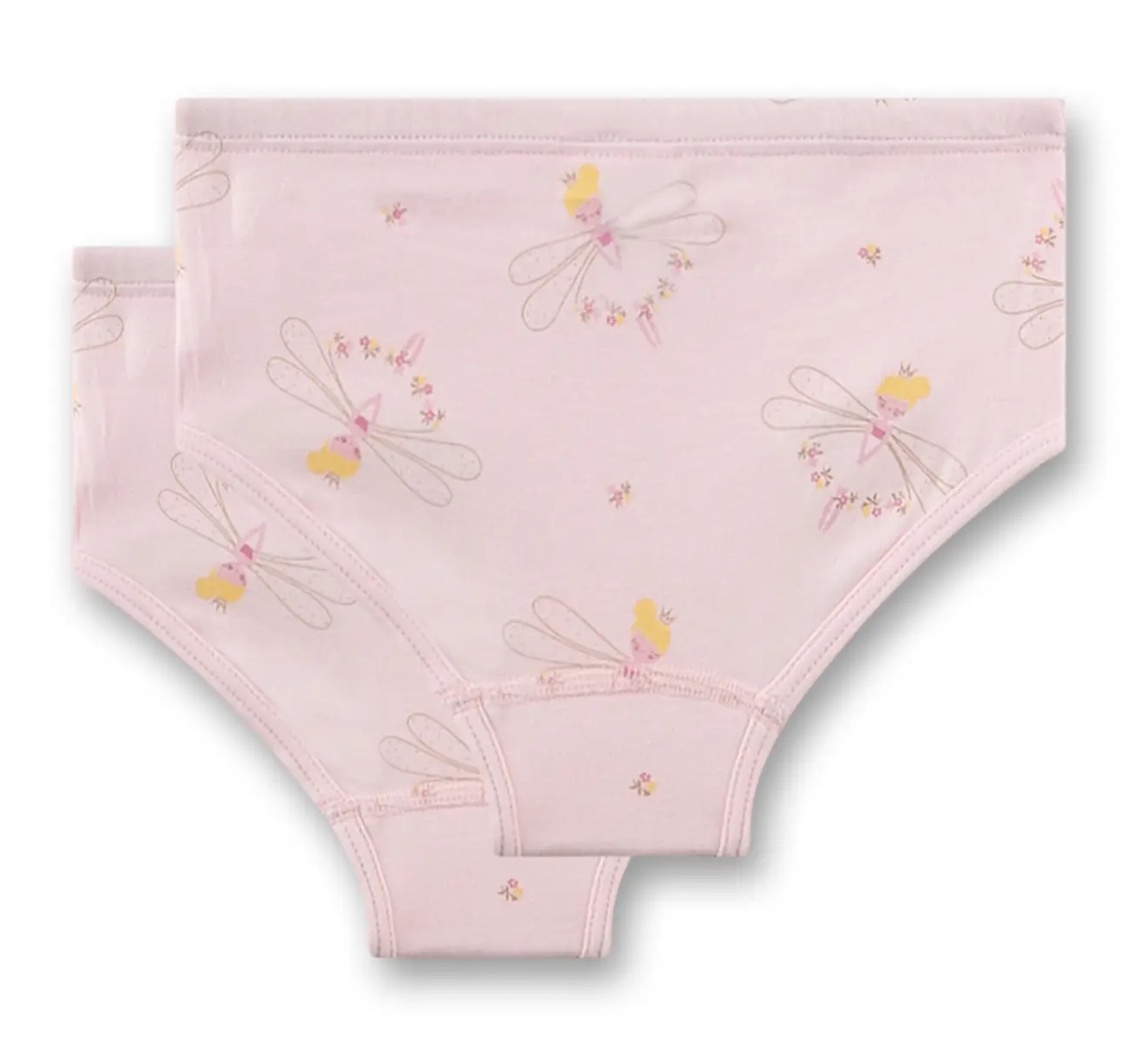 Sanetta Mädchen Unterhosen Mädchen-Hüftslip 2er Pack - Rosa Feen Ballerinas Sanetta Mädchen Unterhosen Mädchen-Hüftslip 2er Pack - Rosa Feen Ballerinas