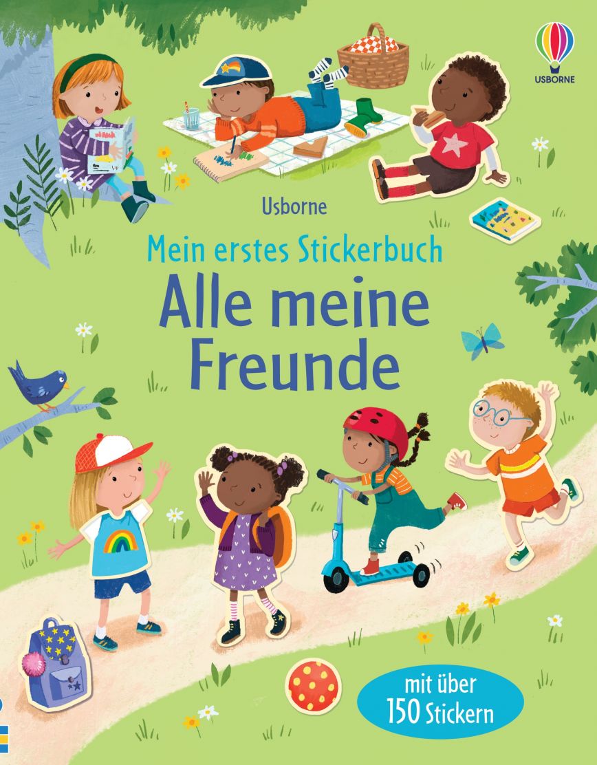 Usborne Mein erstes Stickerbuch - Alle meine Freunde