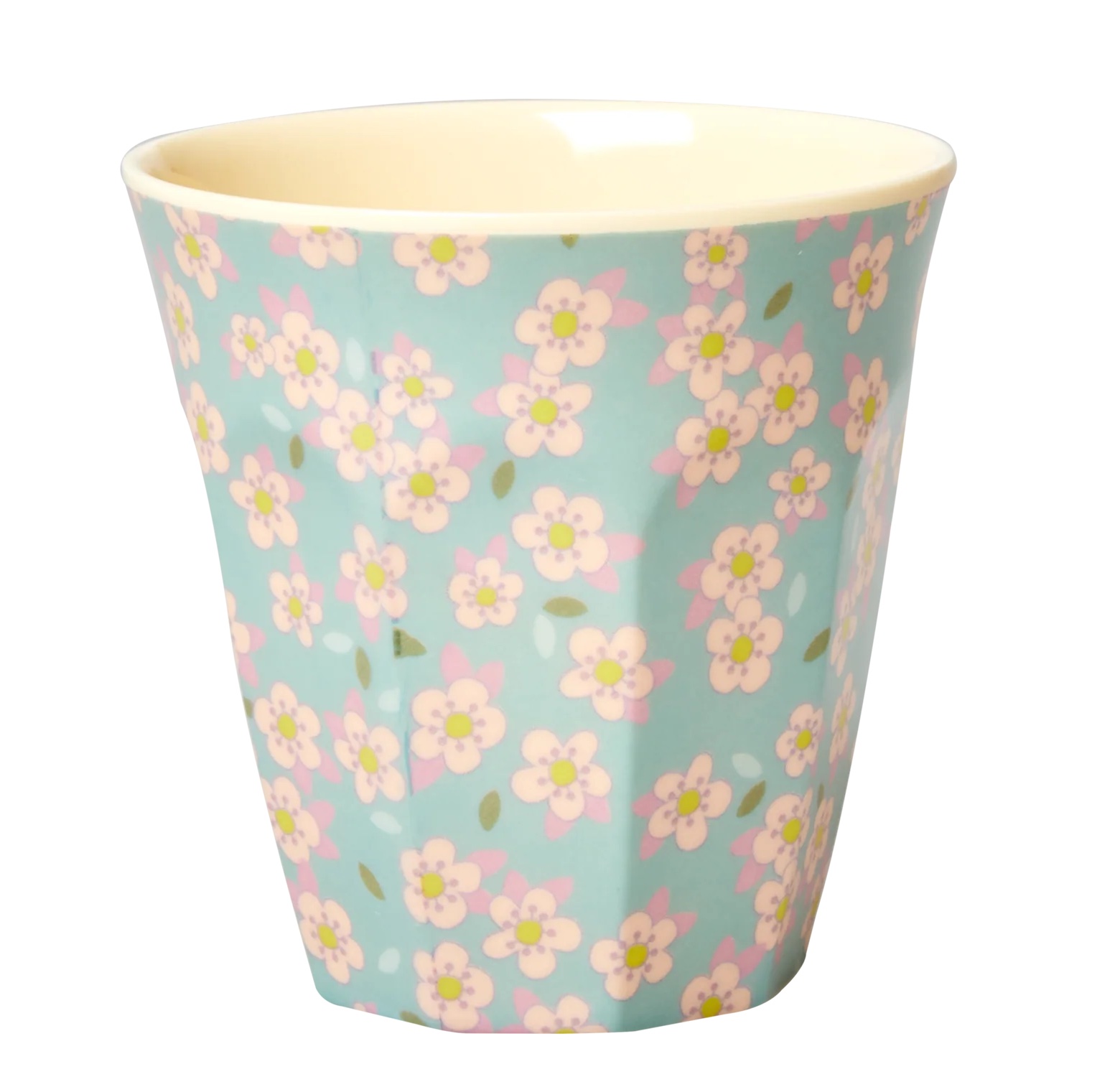 MELCU-SMFLXCB_1_1800x1800-Kopie RICE Melamin Becher mit süßen Blümchen - Blau