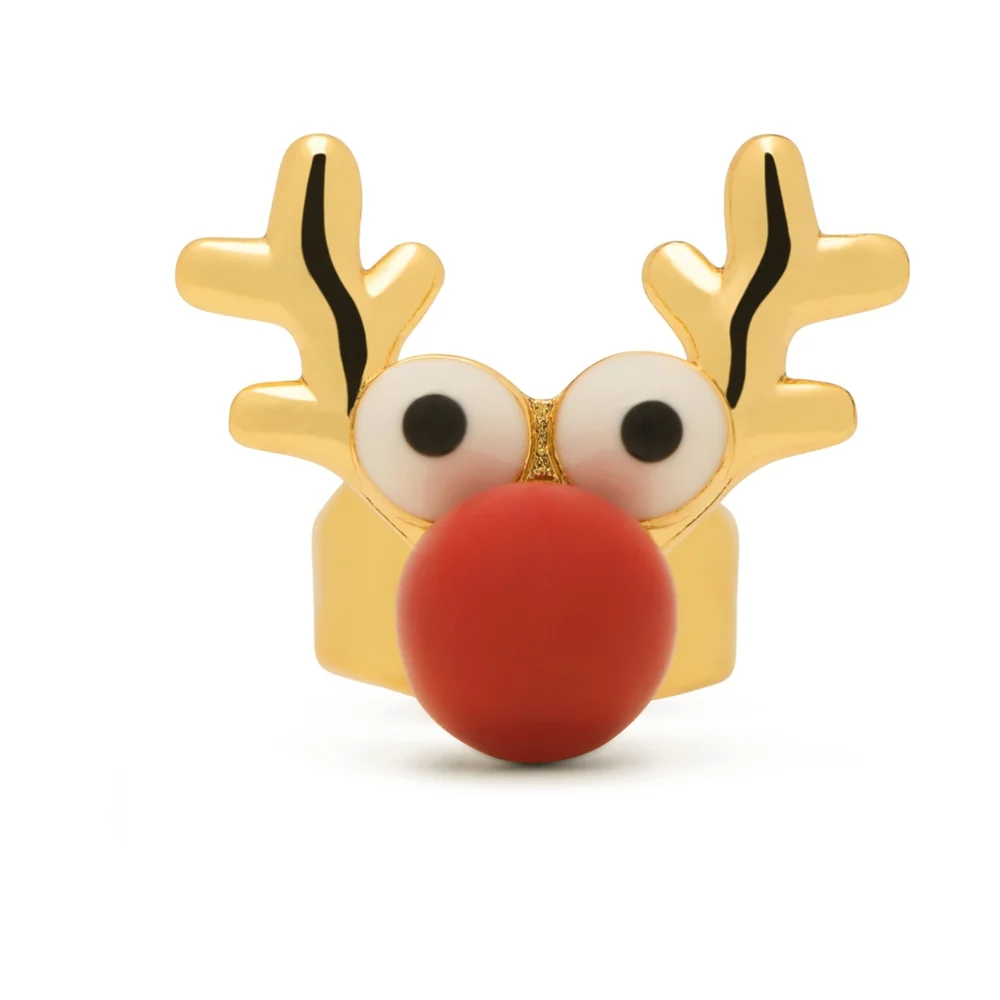 LuLu Stecker Ohrring Rudolph - 1 Ohrring - Rudolph Rentier LuLu Stecker Ohrring Rudolph - 1 Ohrring - Rudolph Rentier