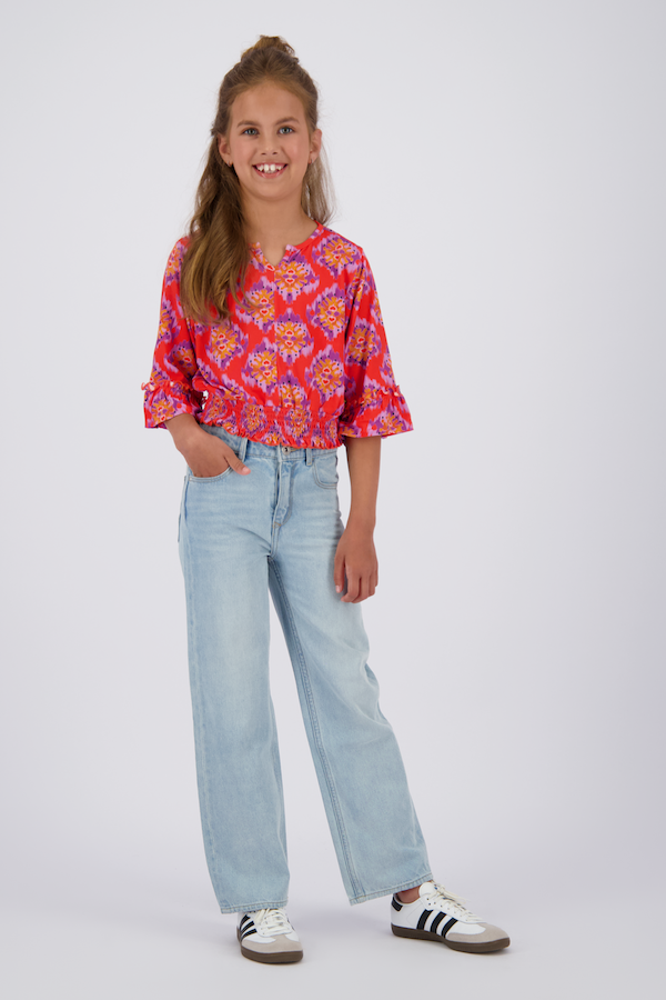 Vingino Jeans CATO Wide Leg - Light Bleach Hellblaues Denim