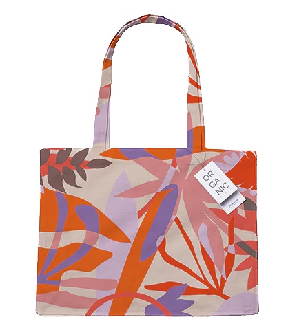 Chic Mic Bio Baumwolle Tasche Exotic Flowers - Exotische Blumen - SALE Chic Mic Bio Baumwolle Tasche Exotic Flowers - Exotische Blumen - SALE
