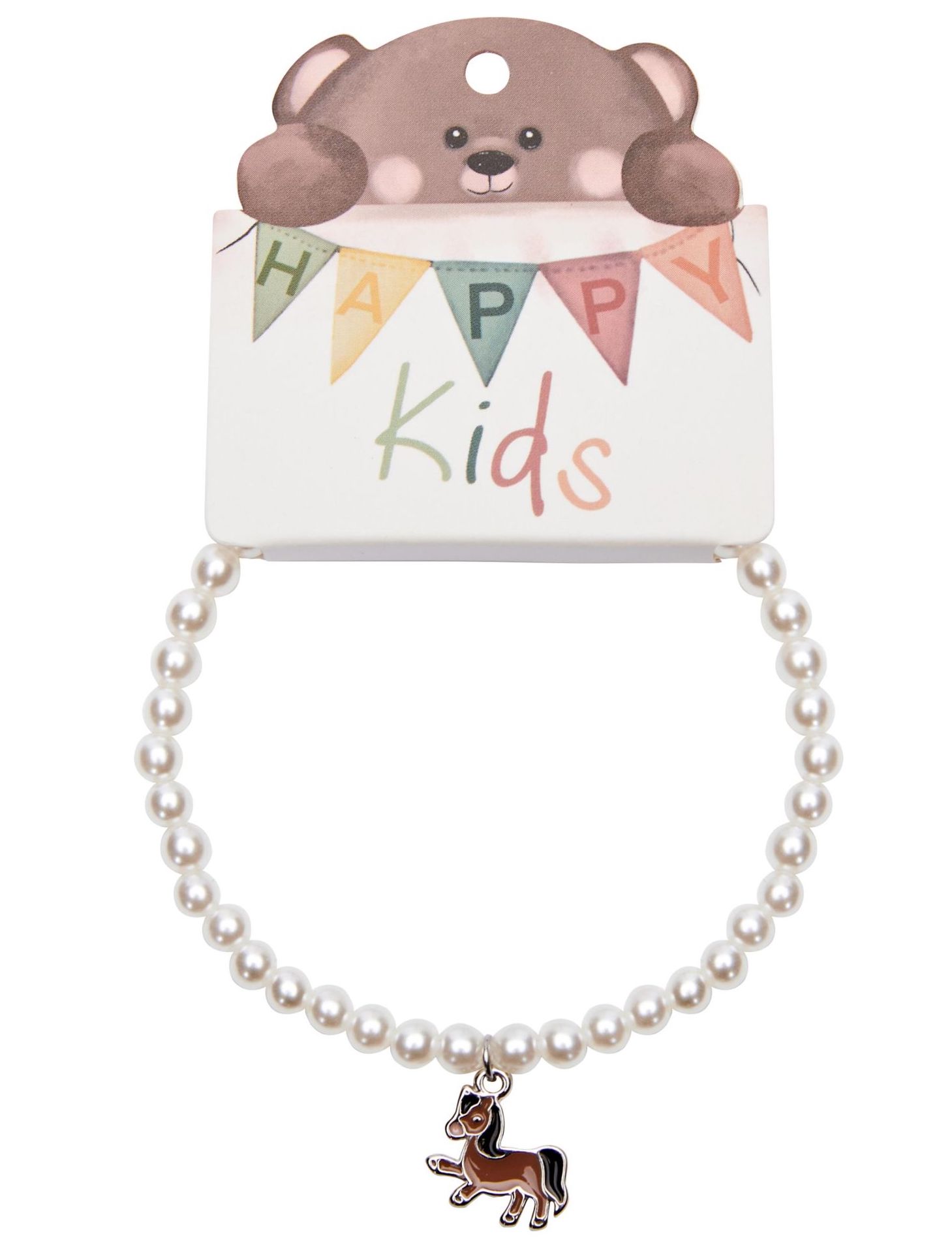 Happy Kids Armband mit Perlen - Pferd Happy Kids Armband mit Perlen - Pferd