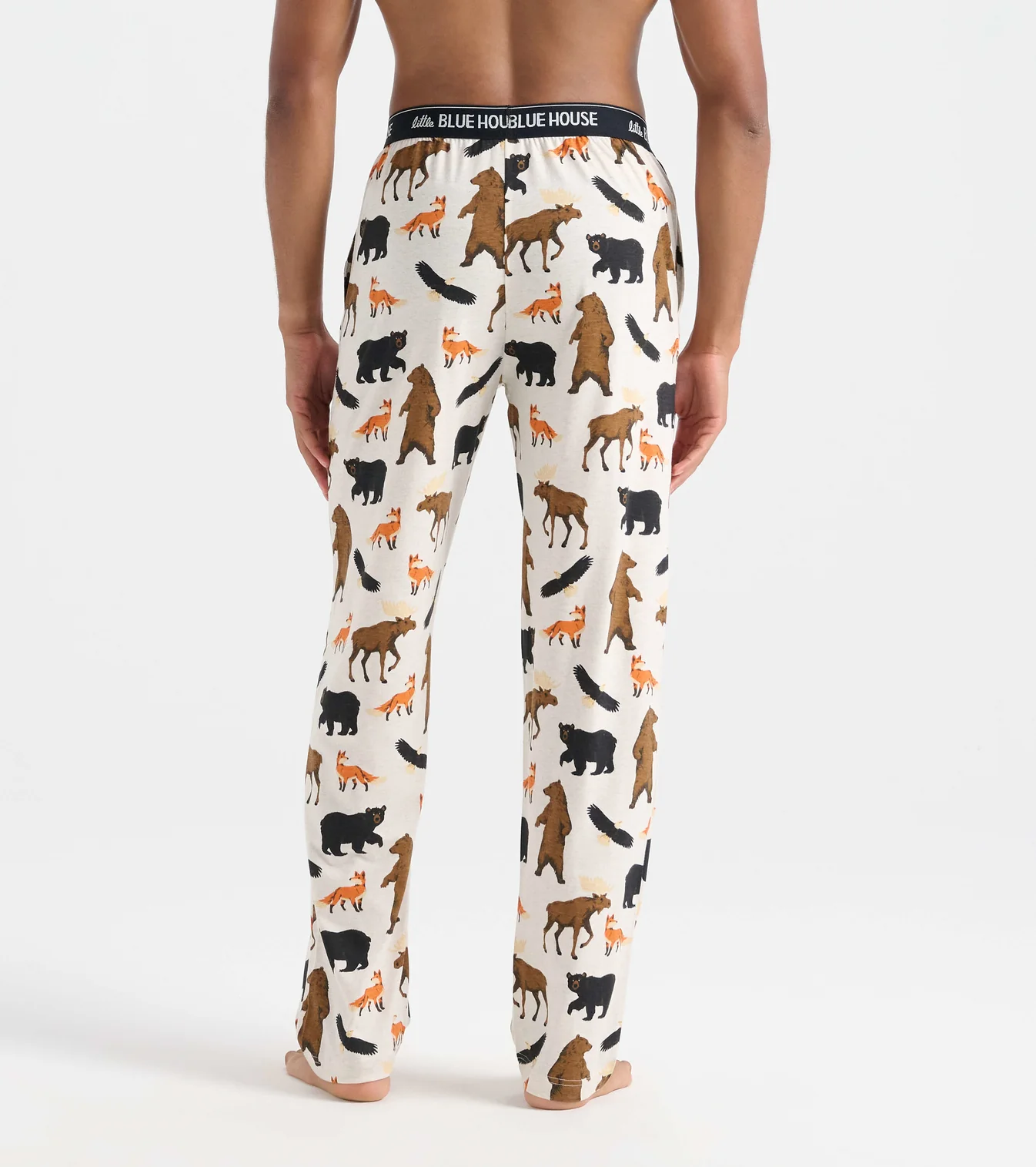 Little Blue House Herren Pyjama Hose - Wildlife - Wilde Tiere Little Blue House Herren Pyjama Hose - Wildlife - Wilde Tiere