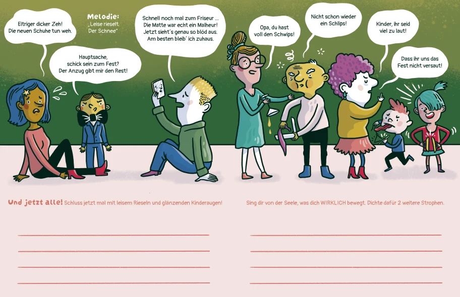 Pattloch Weihnachtskritzelbuch - Stille Nacht... Heilige Scheiße Pattloch Weihnachtskritzelbuch - Stille Nacht... Heilige Scheiße