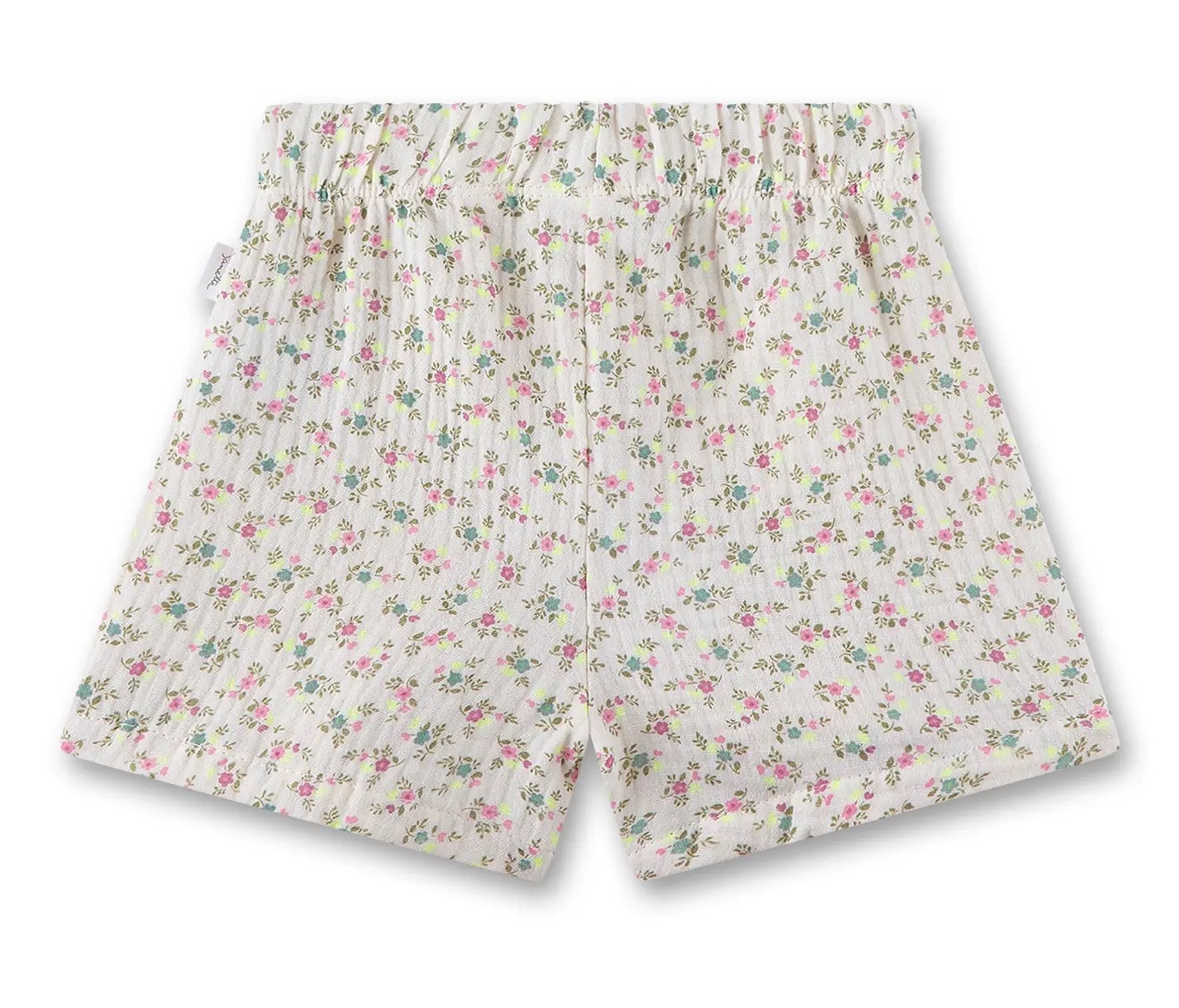 Sanetta Mädchen Musselin Shorts in Creme mit süßen Mini Blumen - SALE Sanetta Mädchen Musselin Shorts in Creme mit süßen Mini Blumen - SALE