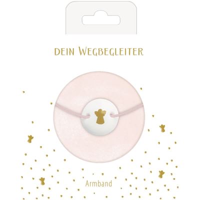 Coppenrath Armband mit Porzellananhänger - Engel