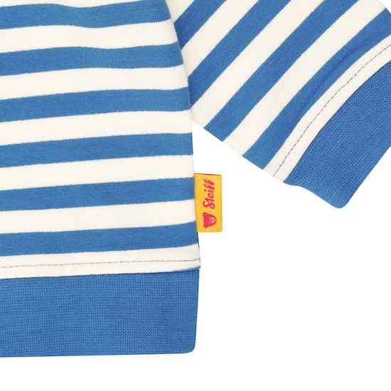 Steiff Pullover Sweatshirt Blau Weiß Gestreift Steiff Pullover Sweatshirt Blau Weiß Gestreift