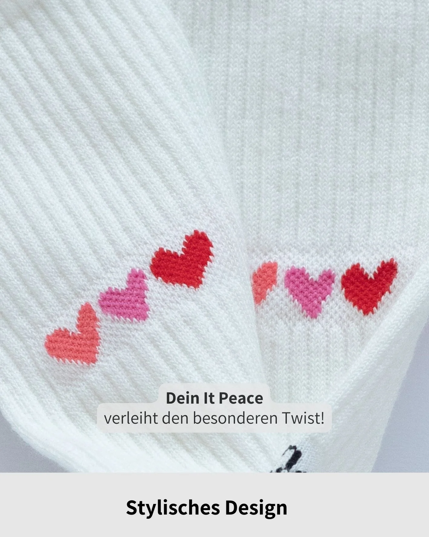 le ooley Icon Socken ICON LOVE - Liebe Herzen le ooley Icon Socken ICON LOVE - Liebe Herzen