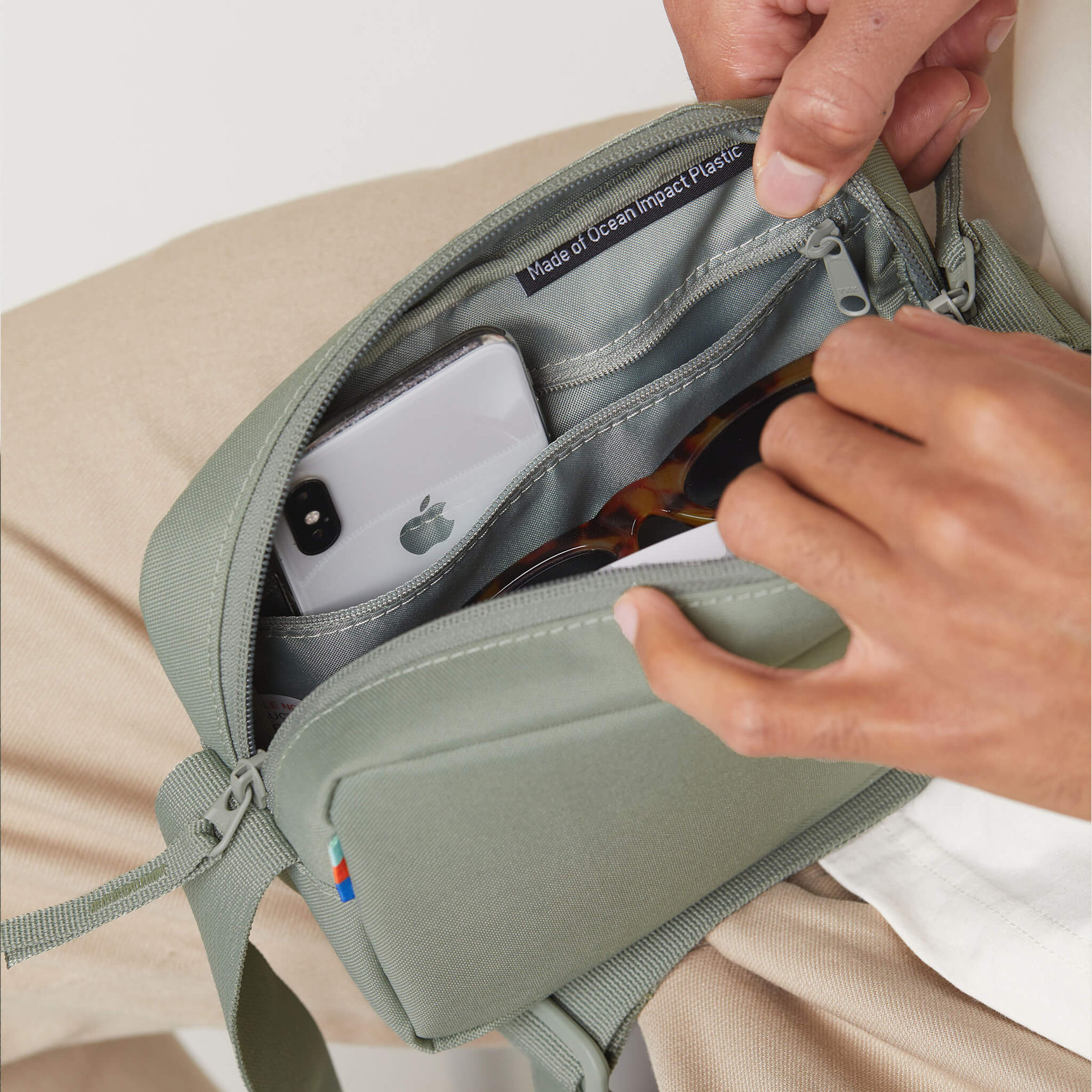 GOT BAG Crossbody BAG SMALL in Bass Grün GOT BAG Crossbody BAG SMALL in Bass Grün