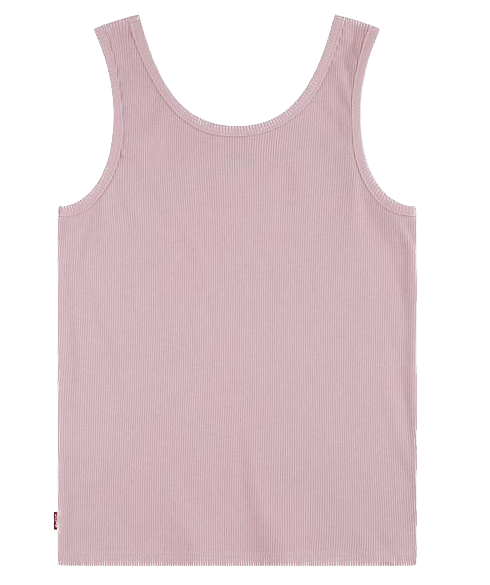 Levi's Mädchen Tank Top T-shirt Gerippt in Rosa Levi's Mädchen Tank Top T-shirt Gerippt in Rosa