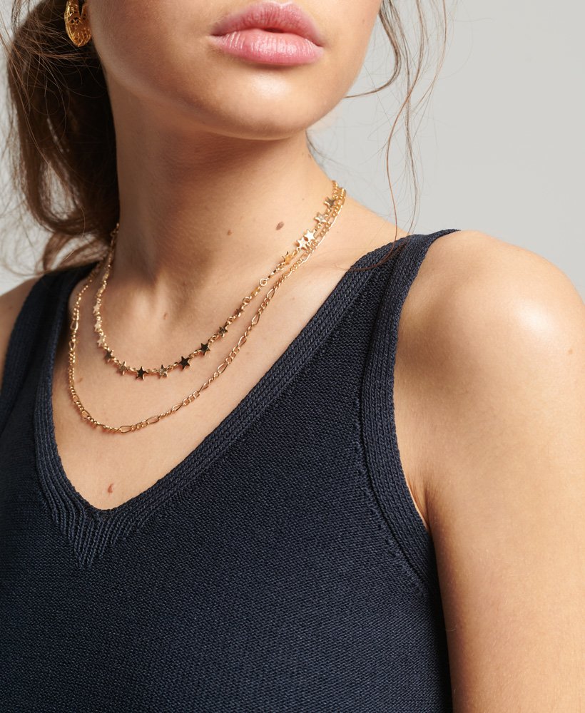 Superdry Feinstrick Top in Eclipse Navy