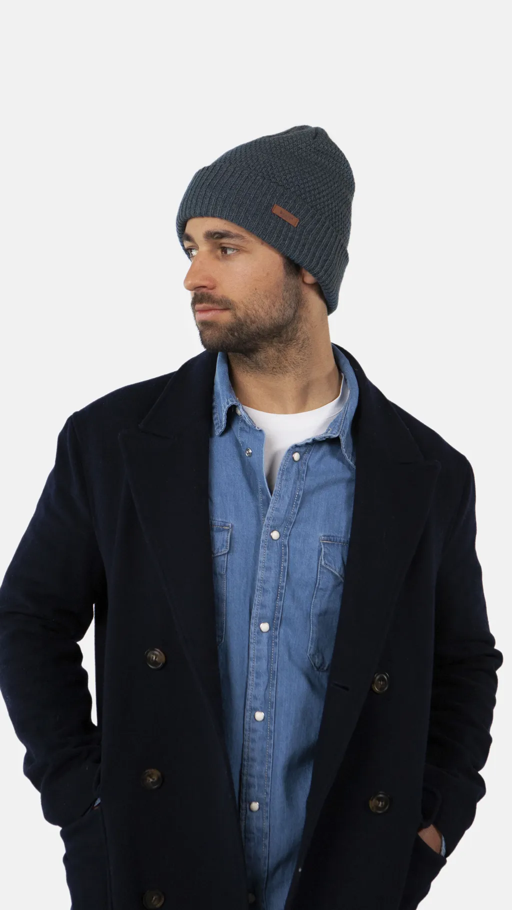 Barts Ail Herren mit Noppen in Blau - One Size 