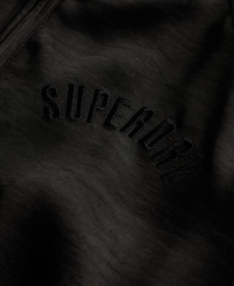 Superdry Damen College Bomberjacke Suikajan Embroidered - Schwarz - SALE Superdry Damen College Bomberjacke Suikajan Embroidered - Schwarz - SALE