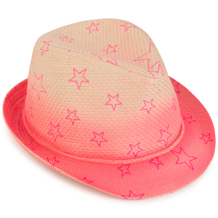 U11103_47T_001 Billieblush Hut mit Neon Pink Sterne