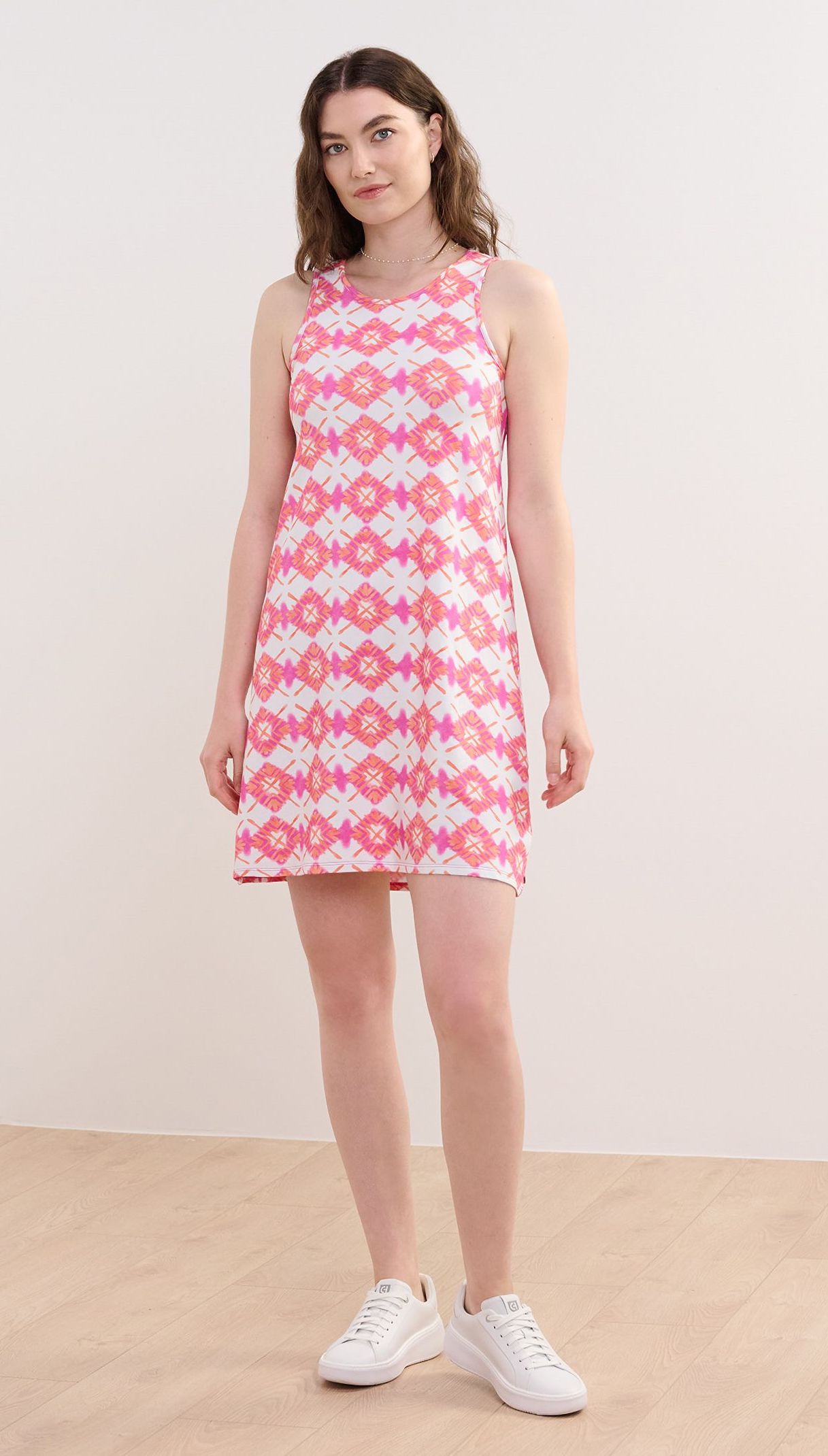 Hatley Bella Tank Kleid - Pink & Orange Sunburst Hatley Bella Tank Kleid - Pink & Orange Sunburst