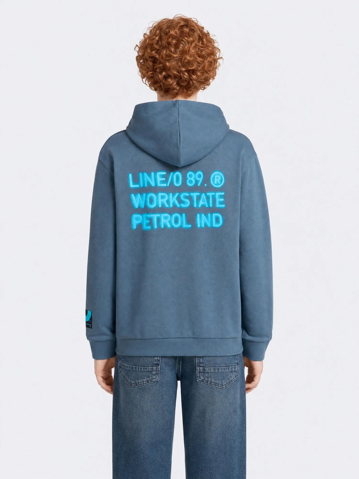 Petrol Industries Jungs Kapuzenpullover in Storm Blue - Stormblau Petrol Industries Jungs Kapuzenpullover in Storm Blue - Stormblau