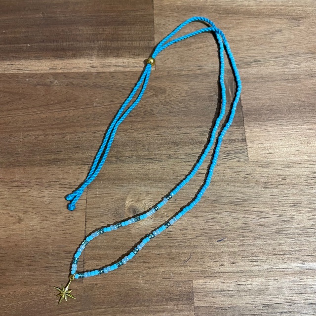 Lumisha Estella Halskette Verstellbar - Blau - SALE