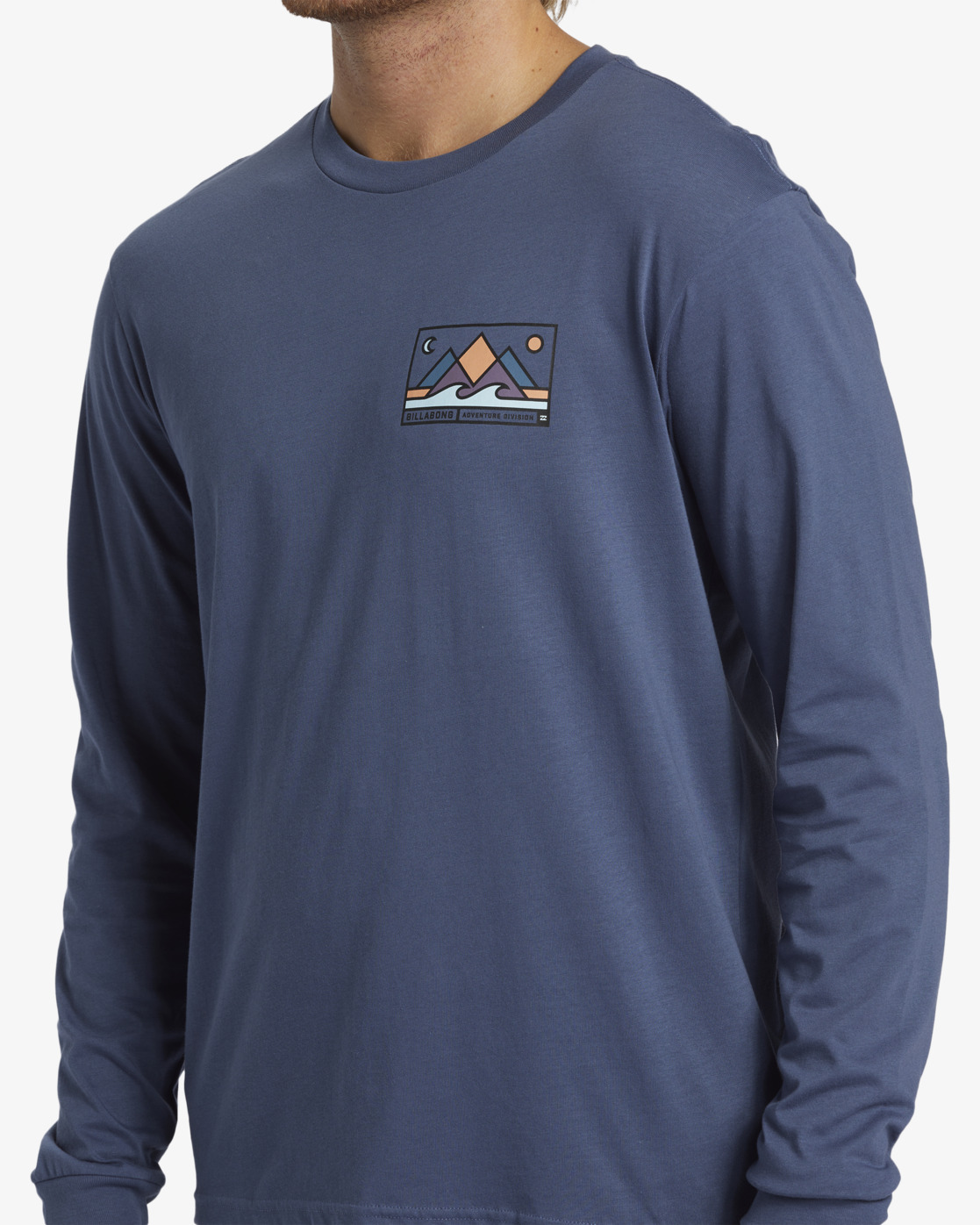 Billabong Range Langarmshirt für Männer - Slate Blue/Blau