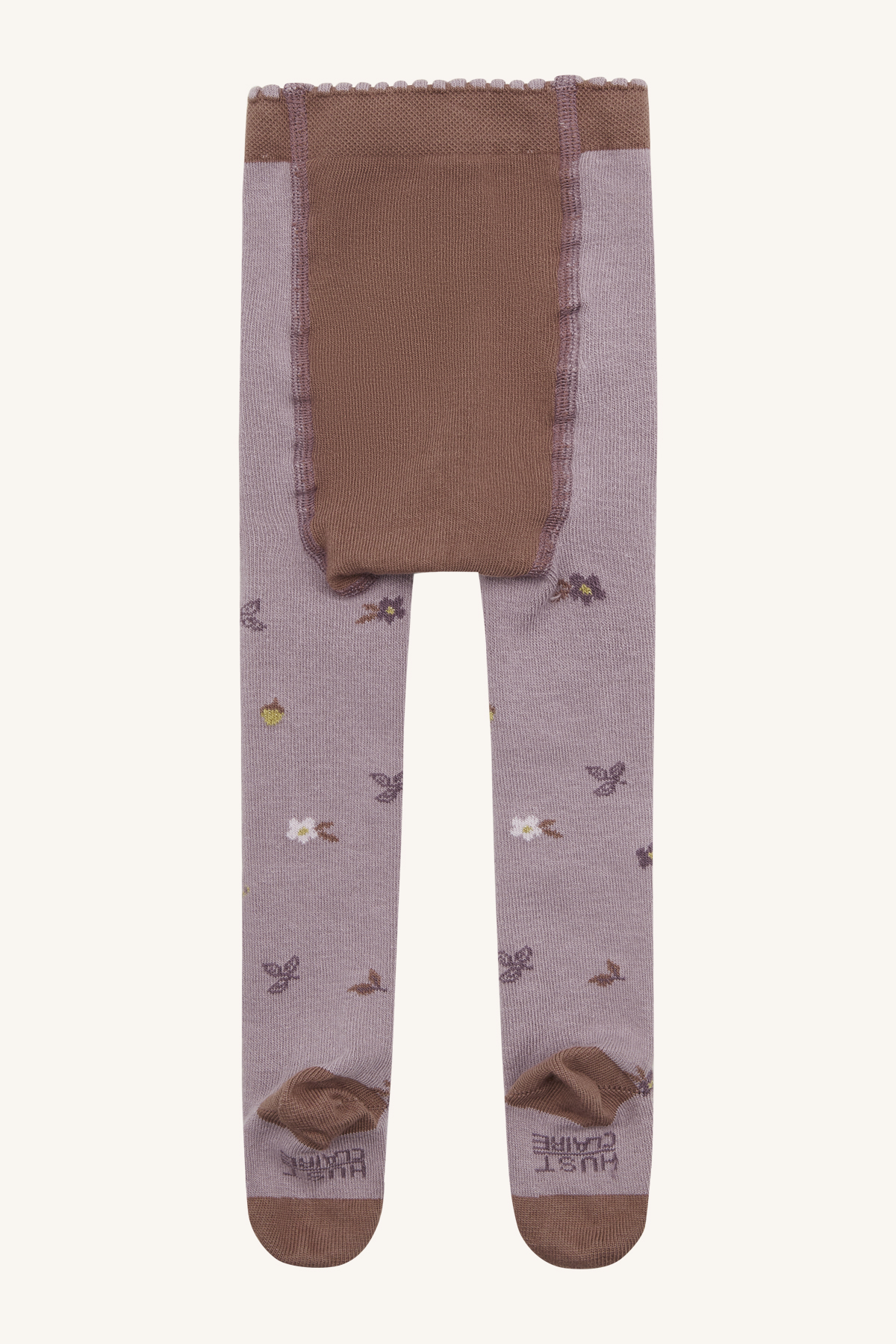 Hust & Claire Strumpfhose Frankie in Lila/Braun - Blumenprint Hust & Claire Strumpfhose Frankie in Lila/Braun - Blumenprint