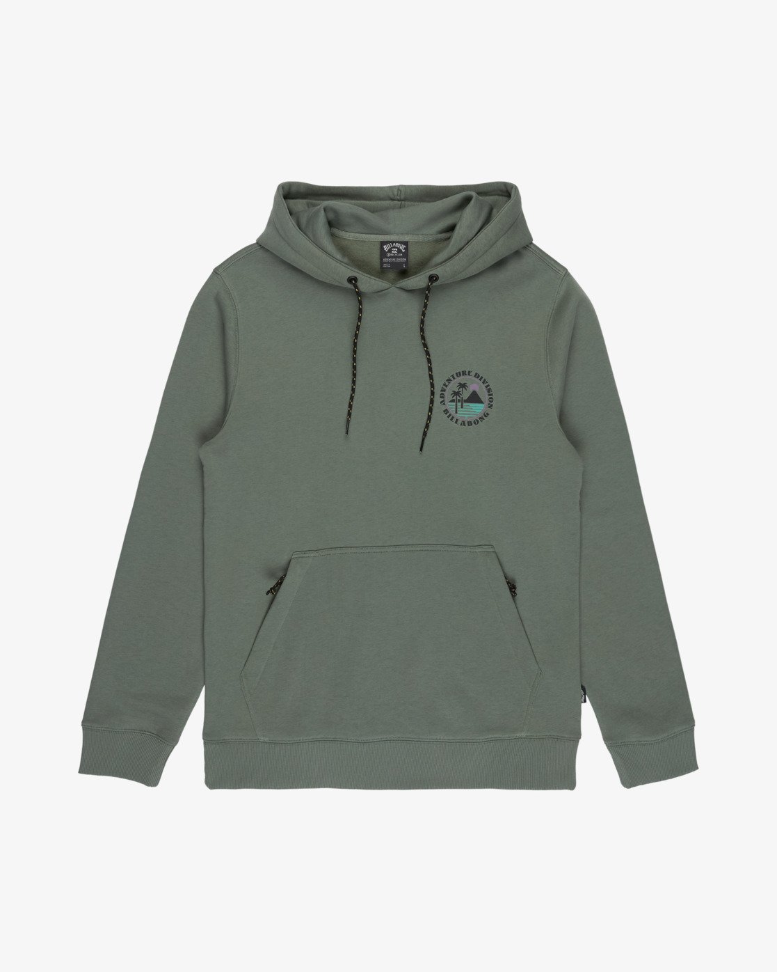 Billabong Compass Hoodie Sweatshirt für Herren in Oliv Grün - Krabben