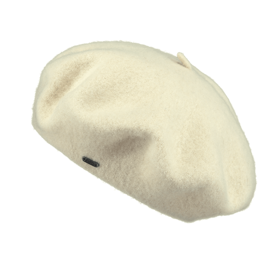 Barts Sambre Baskenmütze in Cream - One Size
