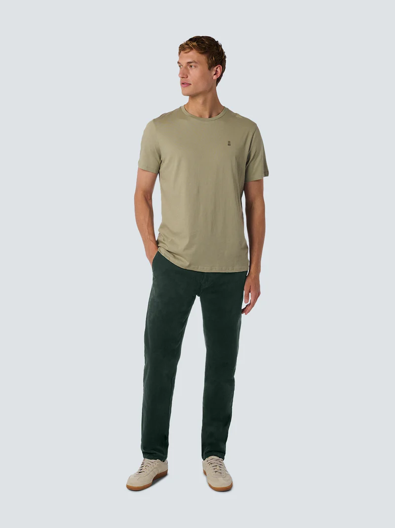 No Excess Cordhose mit Köperbindung - Dark Moss/Dunkelgrün - SALE