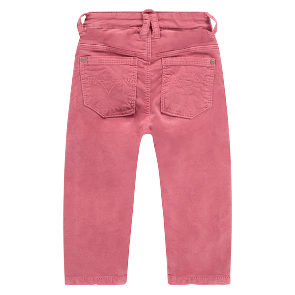 Babyface Girls Velours Color Jeans in Cerise Pink