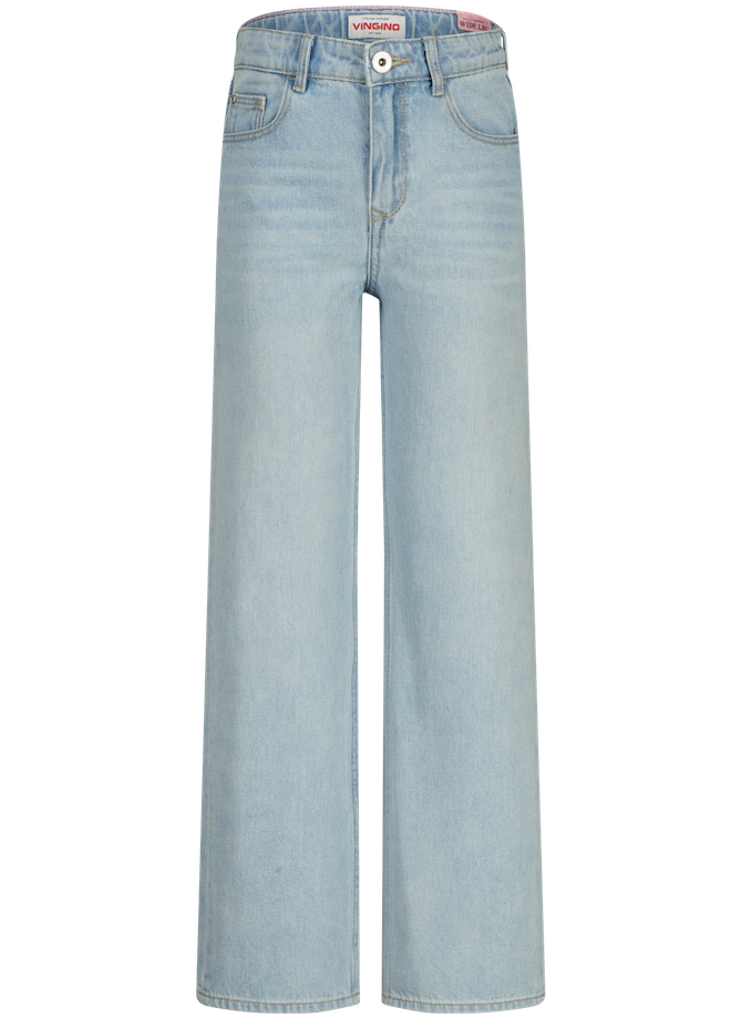 Vingino Jeans CATO Wide Leg - Light Bleach Hellblaues Denim Vingino Jeans CATO Wide Leg - Light Bleach Hellblaues Denim