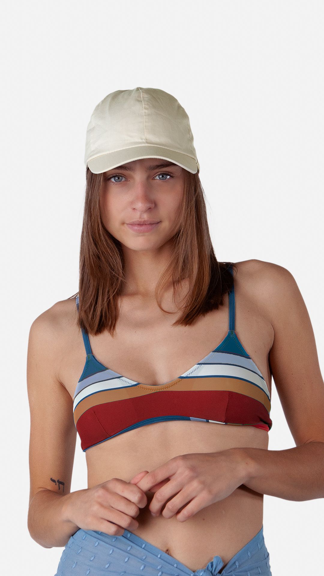 Barts Wupper Cap in Sand mit Schleife