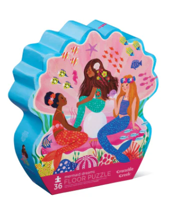 Crocodile Creek Puzzle - Mermaid Dreams - Meerjungfrau Träume - 36 Teile Crocodile Creek Puzzle - Mermaid Dreams - Meerjungfrau Träume - 36 Teile