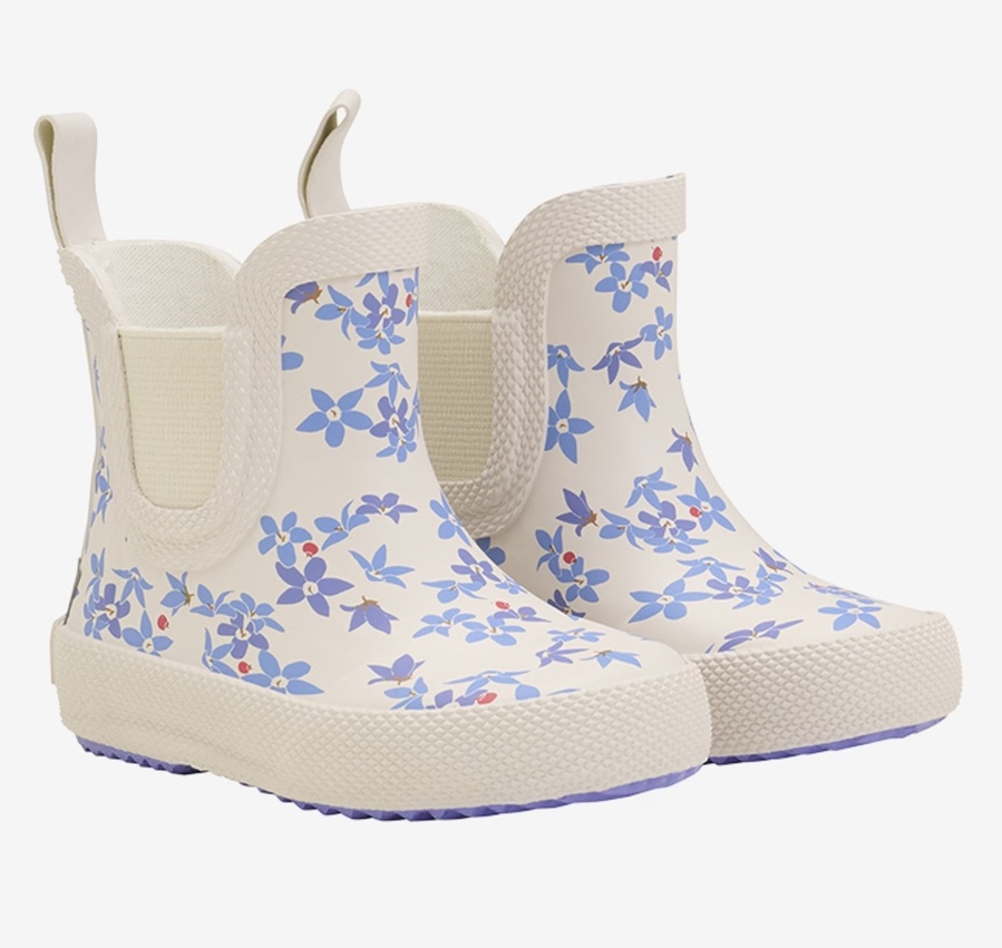 CeLaVi Kurze Regenstiefel Blue Bell Blumen Allover CeLaVi Kurze Regenstiefel Blue Bell Blumen Allover