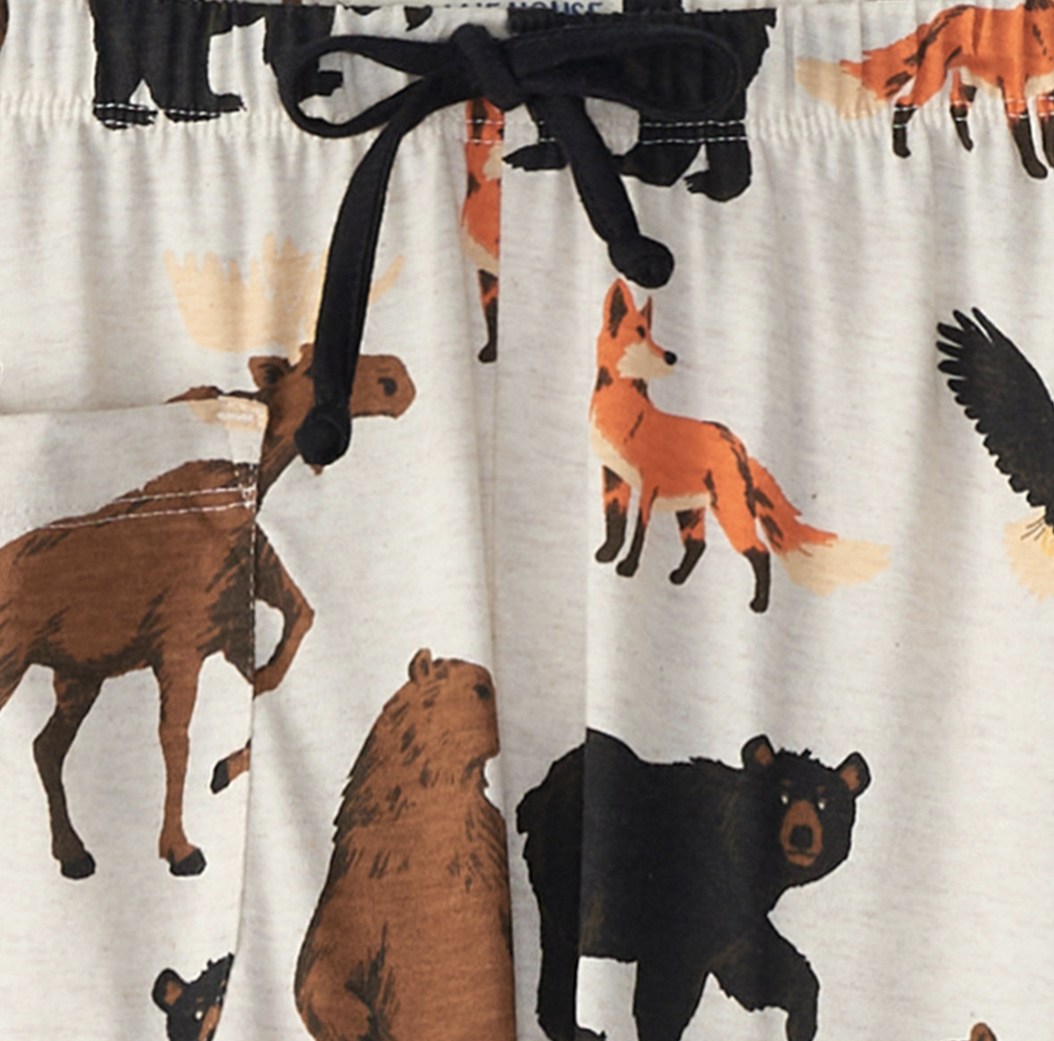 Little Blue House Damen Pyjama Hose - Wildlife - Wilde Tiere - SALE