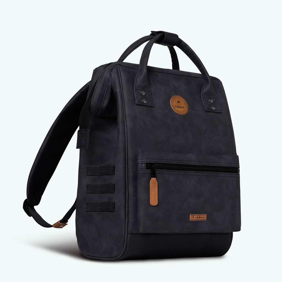Cabaia Rucksack LE HAVRE Medium mit Laptop-Fach - Schwarz