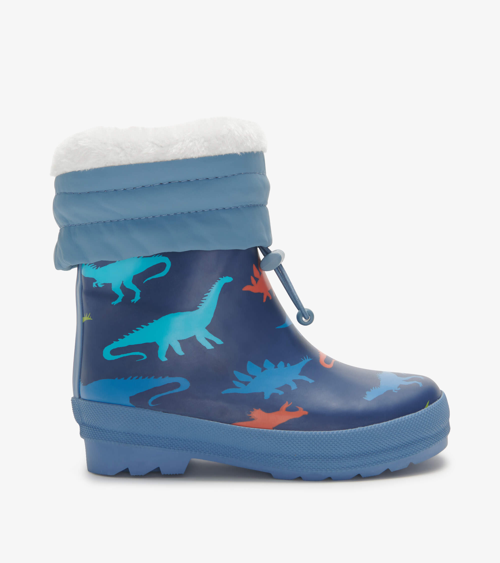 Hatley Winter Gummistiefel Dinosaurier Regenstiefel mit Sherpa Gefuttert