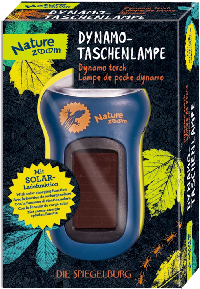Nature Zoom Dynamo-Taschenlampe Nature Zoom (blau)