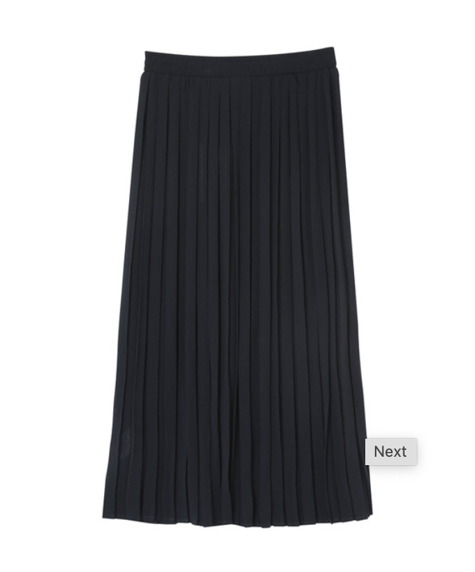 Grace & Mila Maxi Plissee Rock PLISSE in Marine Blau Grace & Mila Maxi Plissee Rock PLISSE in Marine Blau